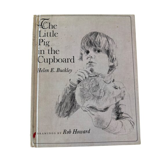 Vintage The Little Pig In The Cupboard Hardcover Book Helen E. Buckley Drawings - Picture 1 of 12